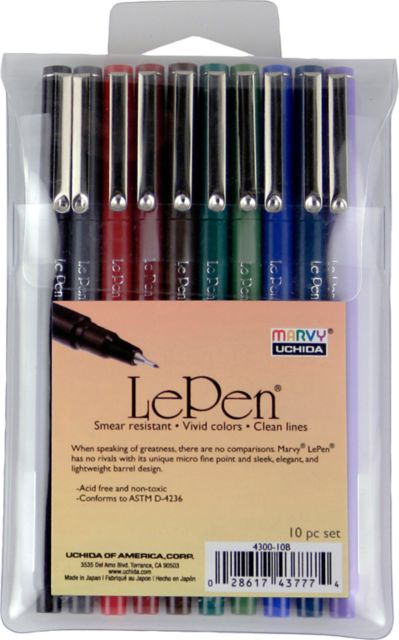 LEPEN MRKR ULTR FNE 10PK DARK