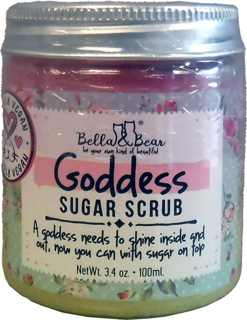 Bella & Bear Goddess Sugar Scrub 3.4 oz.