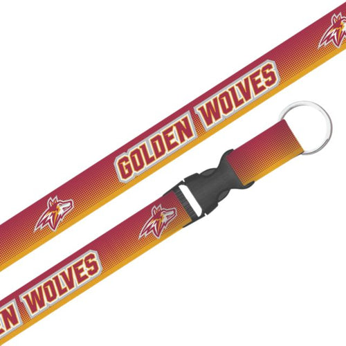 Alvernia University Golden Wolves Buckle Lanyard