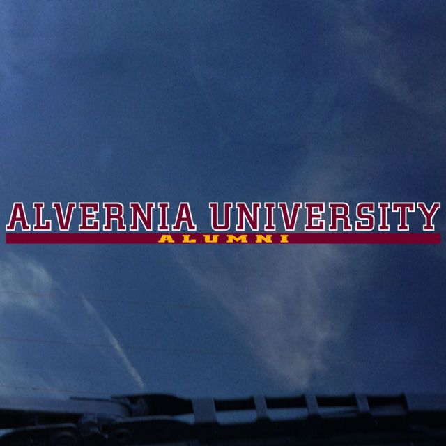 Alvernia University Alumni Strip Decal