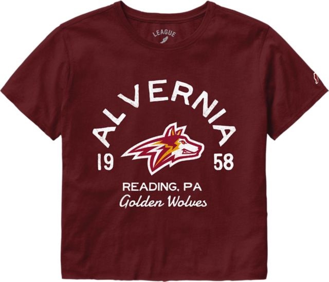 Alvernia University Golden Wolves Women's Clothesline Short Sleeve T-Shirt