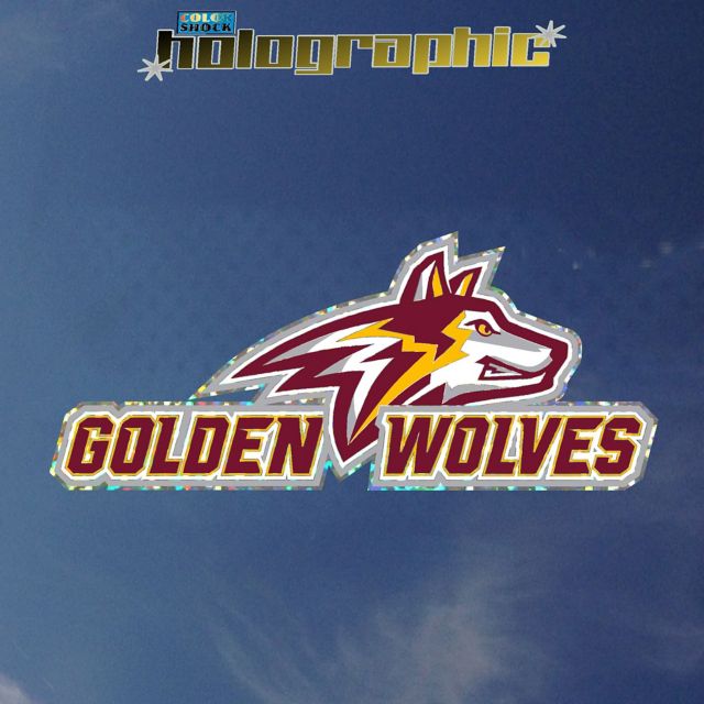 Alvernia University Golden Wolves Decal