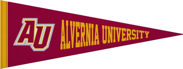 Alvernia University 9X24 Full Color Pennant