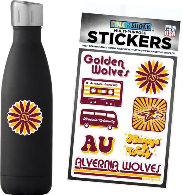 Alvernia University 7.5'' x 7.5'' Sticker Sheet