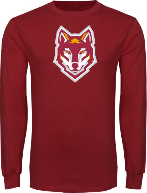 Alvernia Long Sleeve T Shirt Wolf Head - ONLINE ONLY