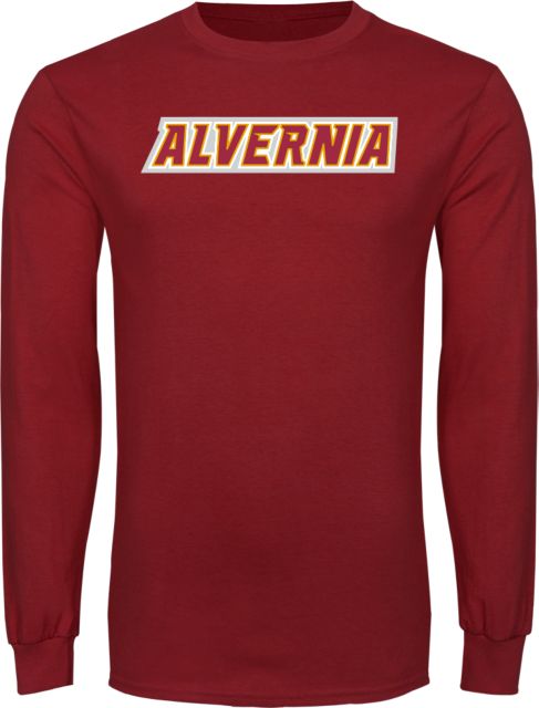 Alvernia Long Sleeve T Shirt Alvernia Wordmark - ONLINE ONLY