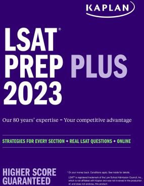 LSAT PREP PLUS 2023